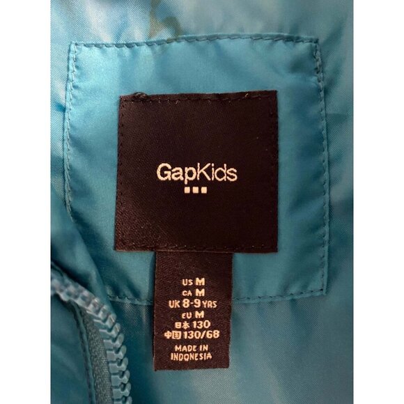 GAP KIDS ELECTRIC BLUE PUFFER VEST - MEDIUM NO FLAWS NO DEFECTS GREAT CONDITION - Picture 6 of 7